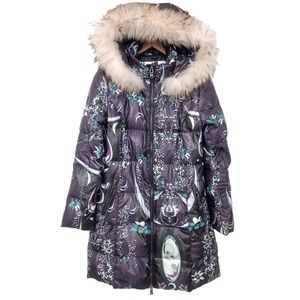 Emilio Pucci Purple Goose Down Jacket